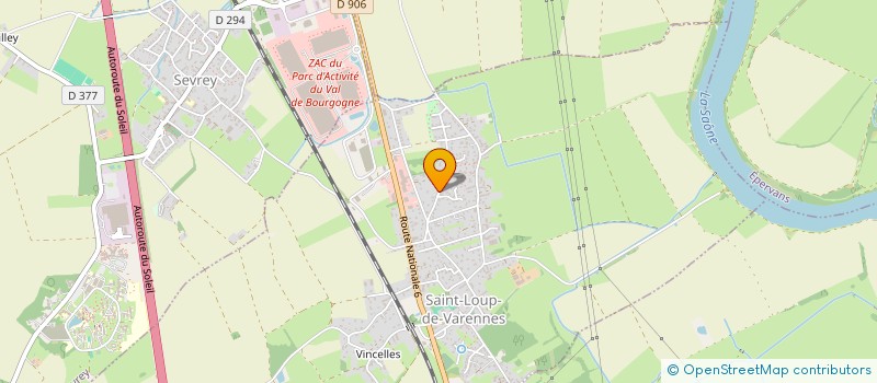 localisation de l'entreprise C2J  SAINT-LOUP-DE-VARENNES