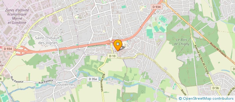 localisation de l'entreprise C2J  LAGNY-SUR-MARNE