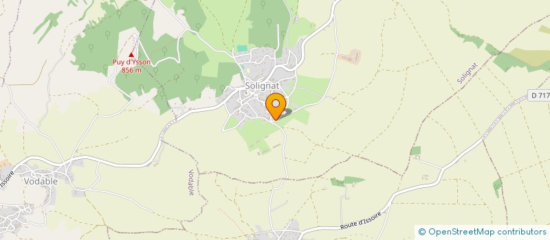 localisation de l'entreprise C2J  SOLIGNAT