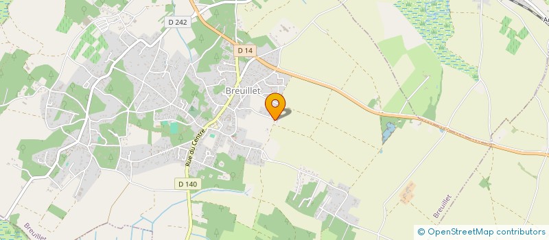 localisation de l'entreprise C2J CONSEILS 17  BREUILLET