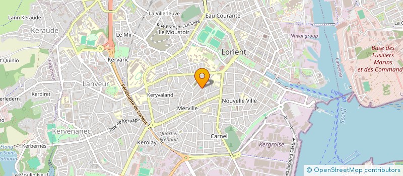 localisation de l'entreprise C2J2LSY  LORIENT