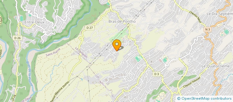 localisation de l'entreprise C2JAH  LE TAMPON