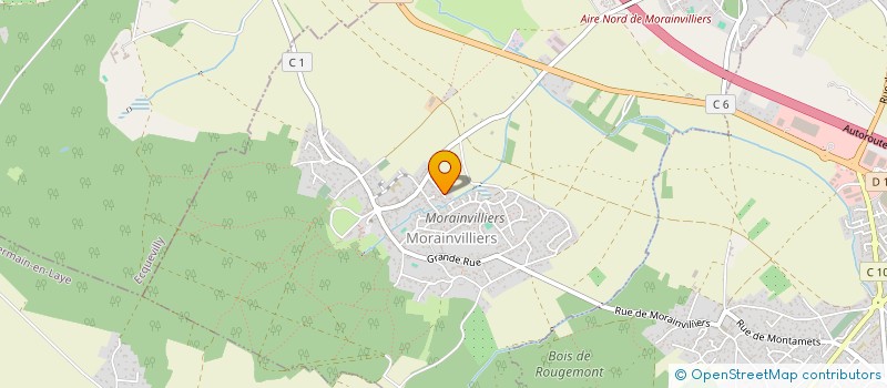 localisation de l'entreprise C2JB-DUBREUIL  MORAINVILLIERS