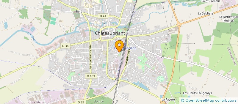 localisation de l'entreprise C2JB IMMO  LOUISFERT