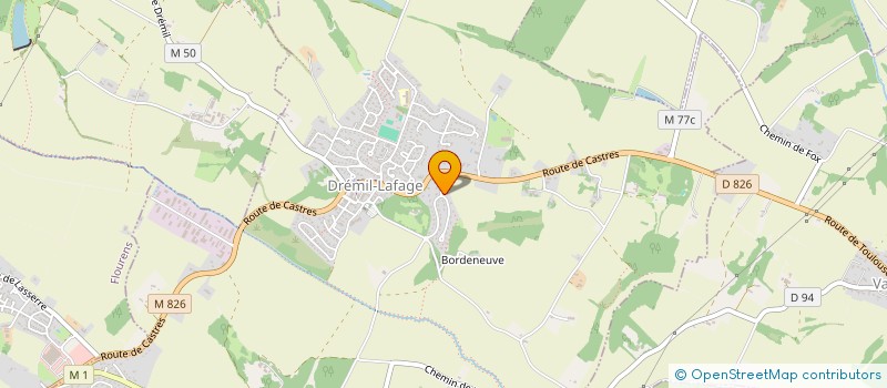 localisation de l'entreprise C2JH  SAINT-JEAN-PLA-DE-CORTS