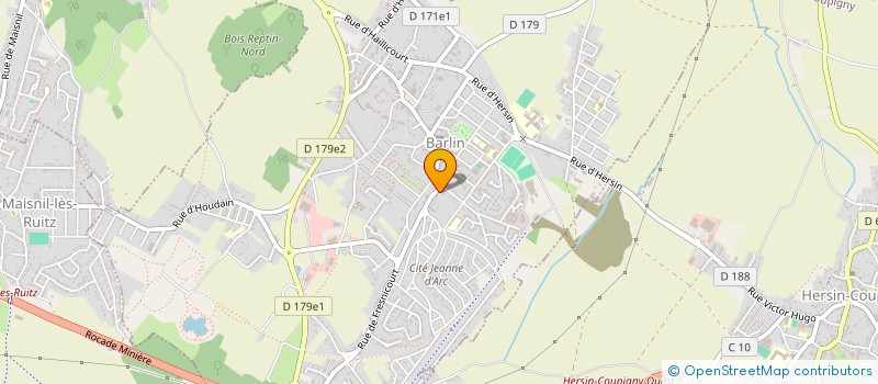 localisation de l'entreprise C2JL à BARLIN