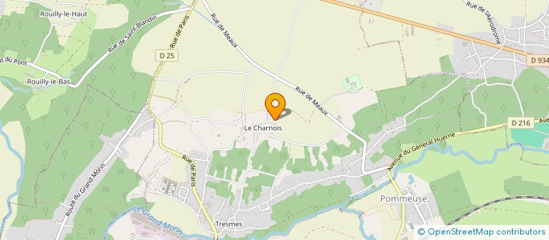 localisation de l'entreprise C2JM à POMMEUSE
