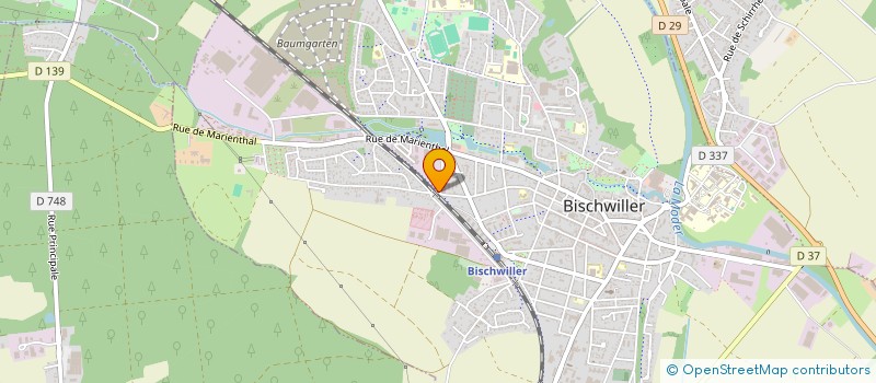 localisation de l'entreprise C2K ELECTRICITE  BISCHWILLER