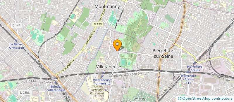 localisation de l'entreprise C2KA à VILLETANEUSE