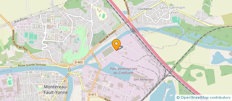 localisation de l'entreprise C2KM PATRIMOINE à MONTEREAU-FAULT-YONNE