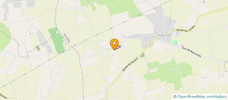 localisation de l'entreprise C2L  HAUVILLE