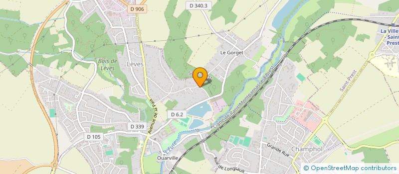 localisation de l'entreprise C2L à LEVES
