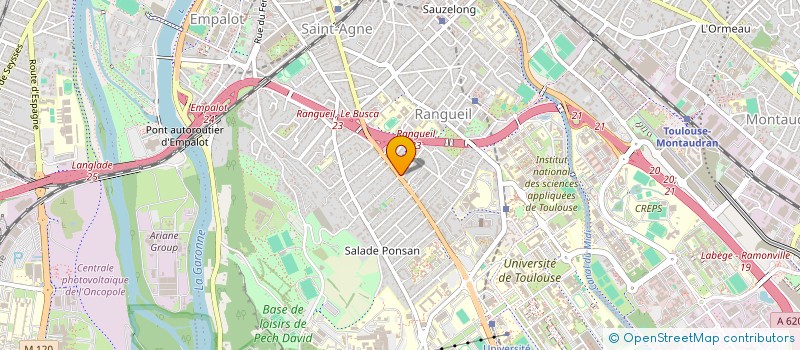 localisation de l'entreprise C2L CONSULTING à TOULOUSE