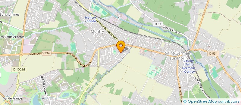 localisation de l'entreprise C2L-NET  MONTRY