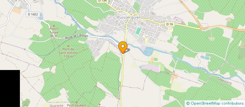 localisation de l'entreprise C2LR SOLUTIONS INFORMATIQUES SAS  PUISSERGUIER