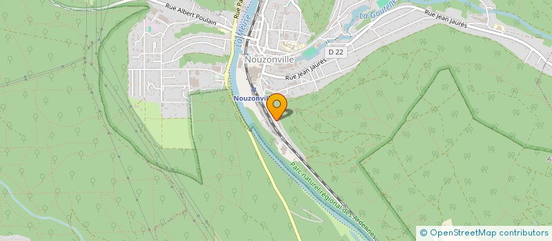 localisation de l'entreprise C2M  NOUZONVILLE