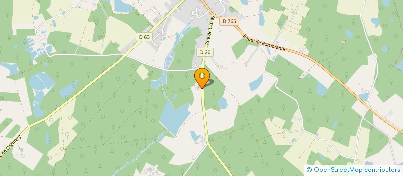 localisation de l'entreprise C2M  MUR-DE-SOLOGNE