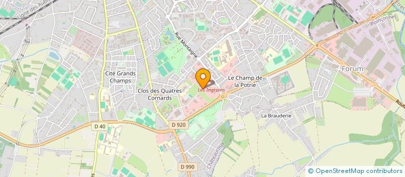 localisation de l'entreprise C2M à CHATEAUROUX
