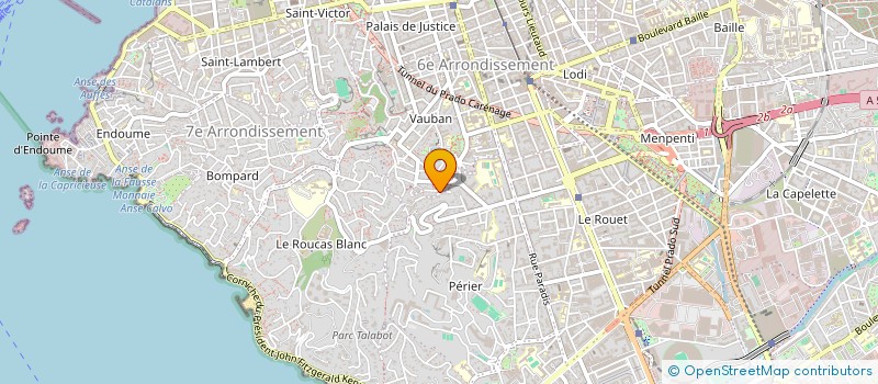 localisation de l'entreprise C2M à MARSEILLE