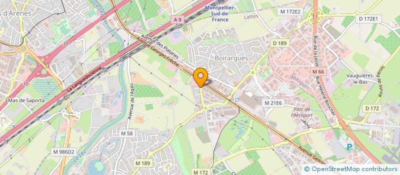 localisation de l'entreprise C2M AGENCEMENT à LATTES