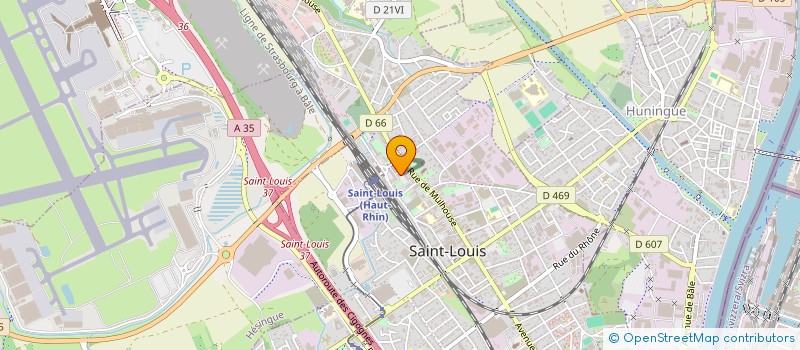 localisation de l'entreprise C2M BUSINESS HOLDING à SAINT-LOUIS