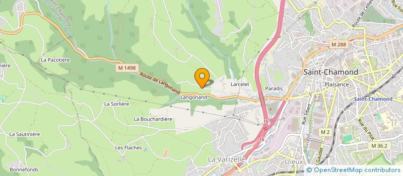 localisation de l'entreprise C2M CONCEPT à SAINT-CHAMOND