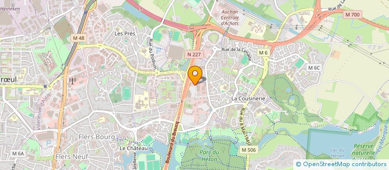 localisation de l'entreprise C2M CONSULTING à VILLENEUVE-D'ASCQ