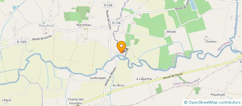 localisation de l'entreprise C2M ITAPARICA  DIEULIVOL