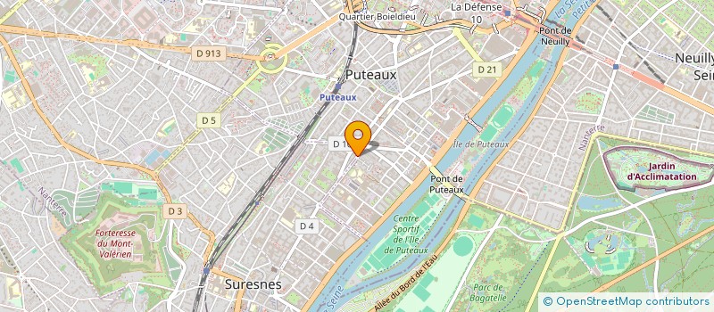 localisation de l'entreprise C2M PARTENAIRES à SURESNES