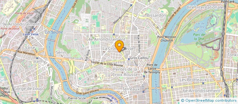 localisation de l'entreprise C2M14V  LYON