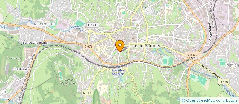 localisation de l'entreprise C2M2 CONSEIL à LONS-LE-SAUNIER