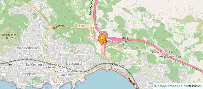 localisation de l'entreprise C2M2AD à BANDOL