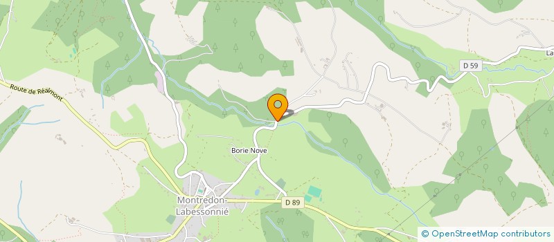 localisation de l'entreprise C2MI  MONTREDON-LABESSONNIE