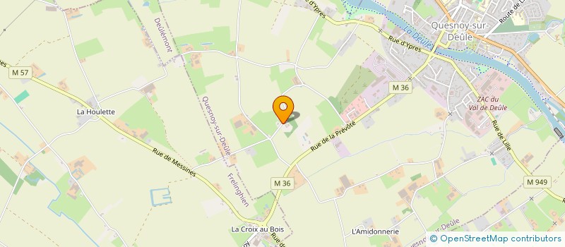 localisation de l'entreprise C2MOI à QUESNOY-SUR-DEULE