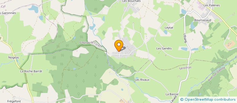 localisation de l'entreprise C2MR à SAINT-PRIEST-SOUS-AIXE