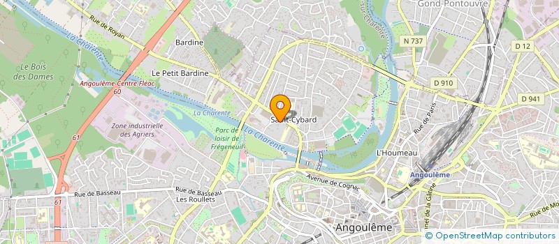 localisation de l'entreprise C2MSF@M à ANGOULEME