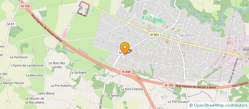 localisation de l'entreprise C2N DEVELOPPEMENT à SAUTRON