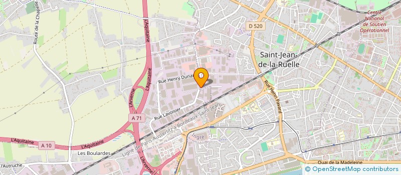 localisation de l'entreprise C2N IMMO  SAINT-JEAN-DE-LA-RUELLE