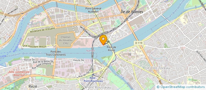 localisation de l'entreprise C2OL  NANTES