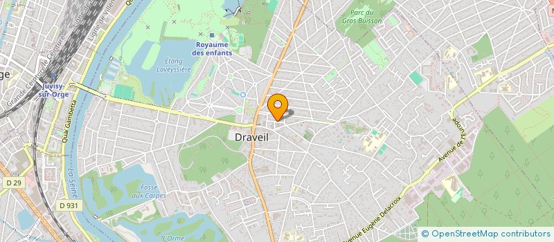 localisation de l'entreprise C2P ALPHA IMMO à DRAVEIL