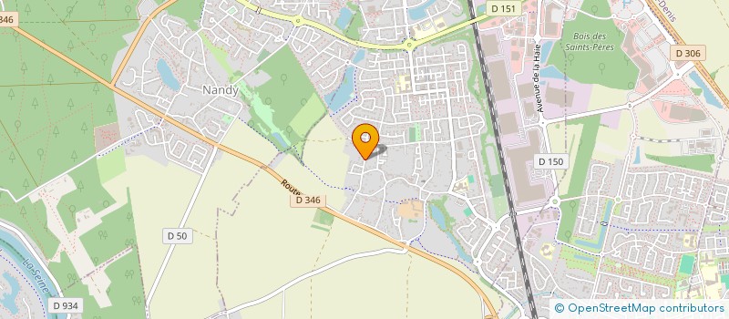 localisation de l'entreprise C2P SECURITE INCENDIE  SAVIGNY-LE-TEMPLE