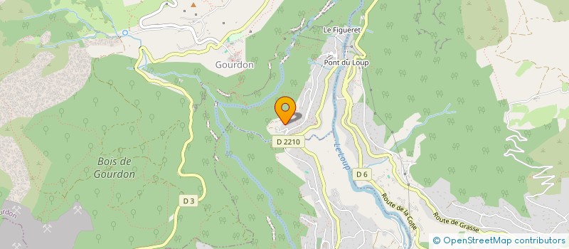 localisation de l'entreprise C2PDL SCI  GOURDON