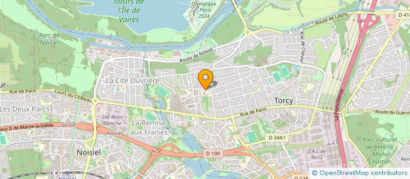 localisation de l'entreprise C2PE à TORCY