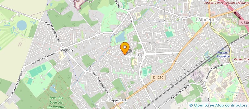 localisation de l'entreprise C2PY à PESSAC