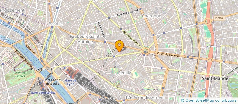 localisation de l'entreprise C2R  PARIS