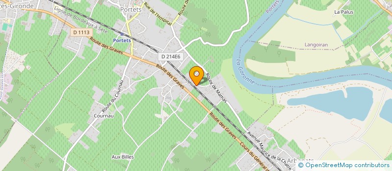 localisation de l'entreprise C2R  CERONS