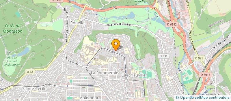 localisation de l'entreprise C2R DRIVER  LE HAVRE