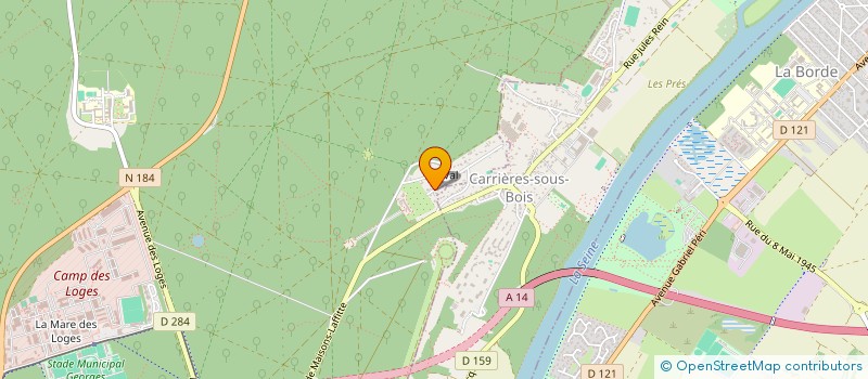 localisation de l'entreprise C2RV  SAINT-GERMAIN-EN-LAYE