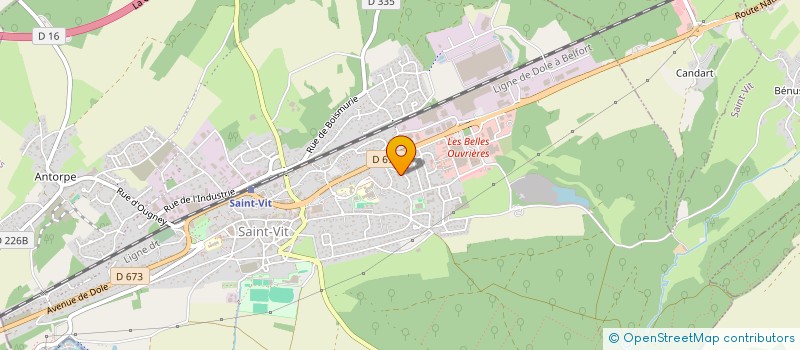 localisation de l'entreprise C2S  SAINT-VIT