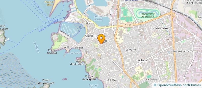 localisation de l'entreprise C2S  SAINT-MALO